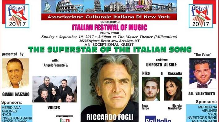 Афиша: Italian Song Festival