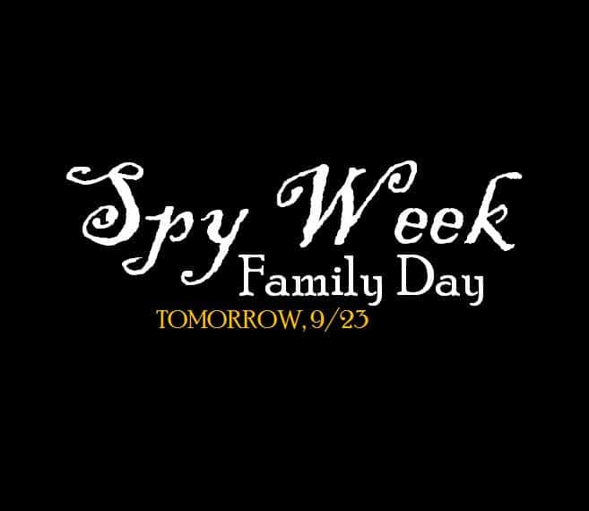 Афиша: Spy Week Family Day