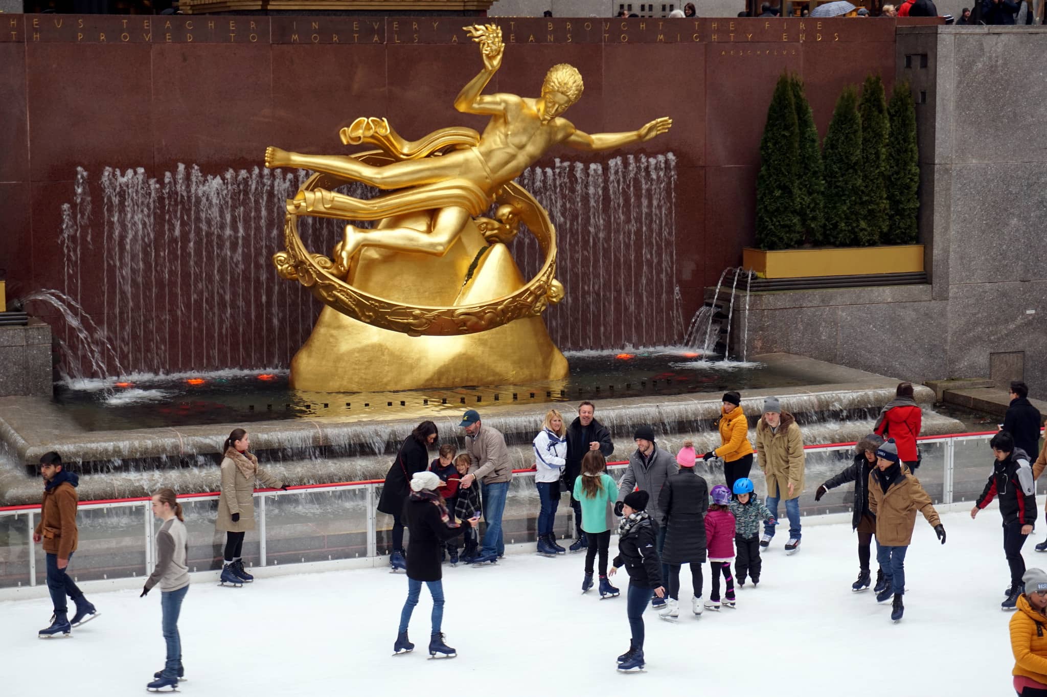 Афиша: Ice Rink at Rockefeller Center
