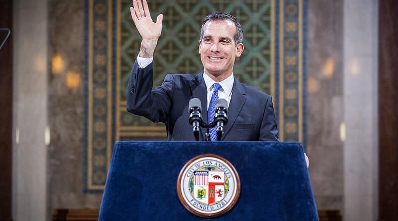Политика: Мэр Лос-Анджелеса не будет баллотироваться в губернаторы Калифорнии