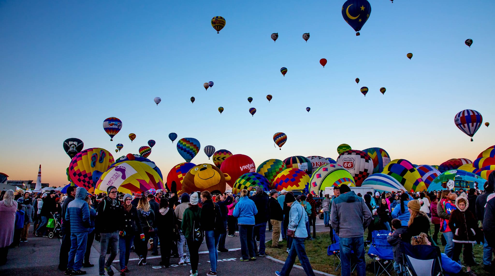 Путешествия: Albuquerque Balloon Fiesta рис 6