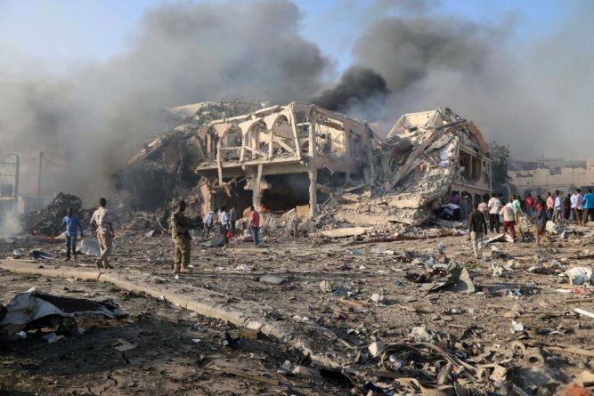 В мире: Взрывы в столице Сомали: 189 погибших