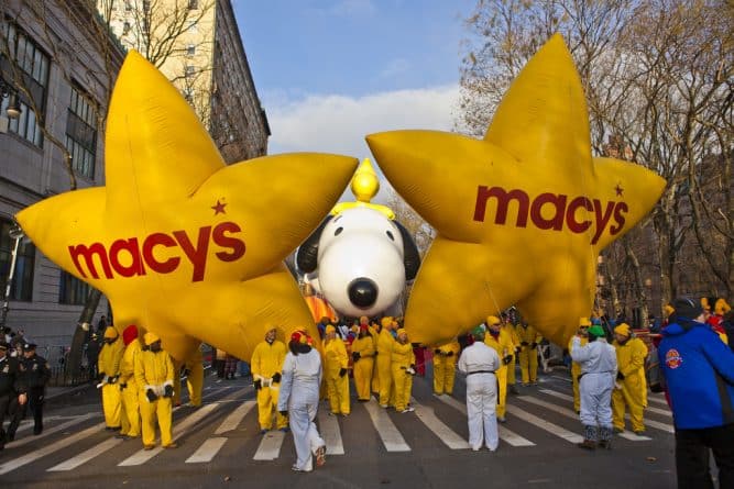 Афиша: Парад в День благодарения от Macy’s: где посмотреть