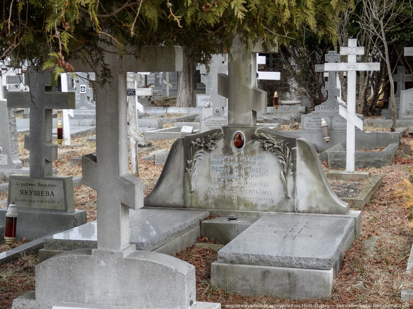 Колонки: Самое русское кладбище США рис 17