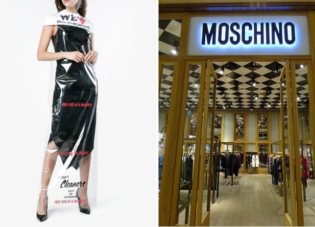 Общество: Платье-пакет от Moschino за $735 и унитаз от Louis Vuitton