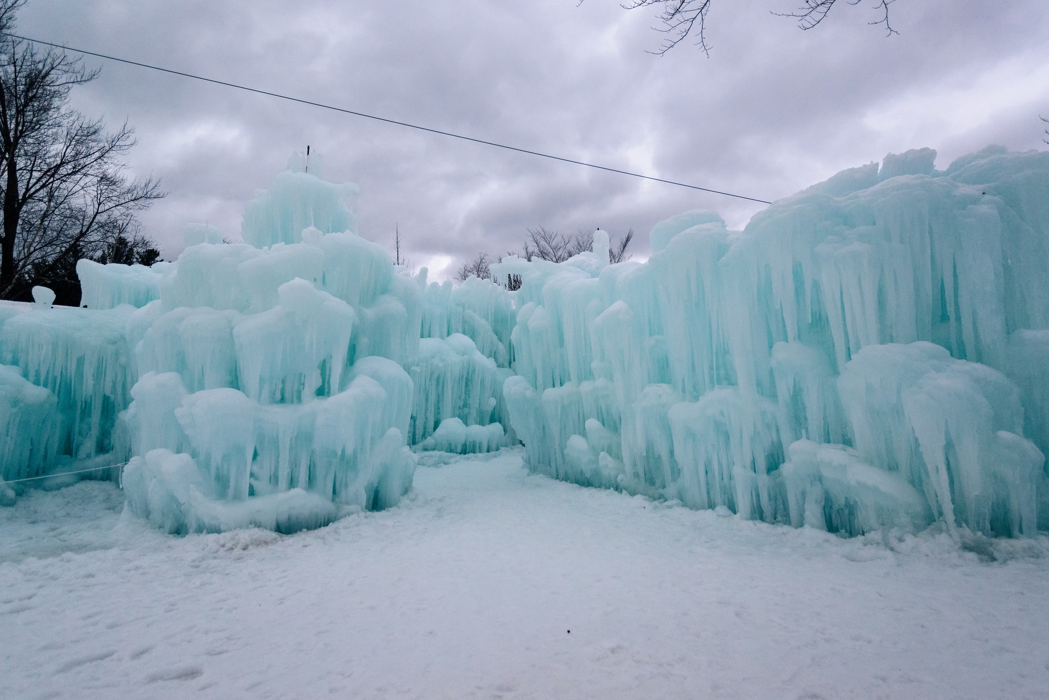 Путешествия: Путешествуем по США: Ледяные замки в Нью-Гэмпшире
