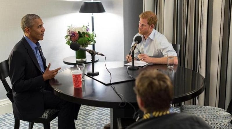 Общество: Британский принц Гарри взял интервью у Обамы (видео)