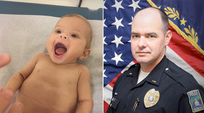 Общество: Офицер полиции пожертвовал часть печени 4-месячному незнакомому ребенку