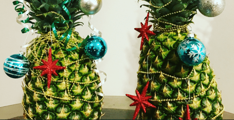 Полезное: Ананасы вместо елок и другие необычные тренды рождественского сезона