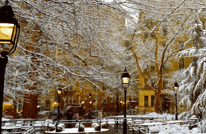 Погода: Зима в Нью-Йорке напомнит о себе снегом и заморозками