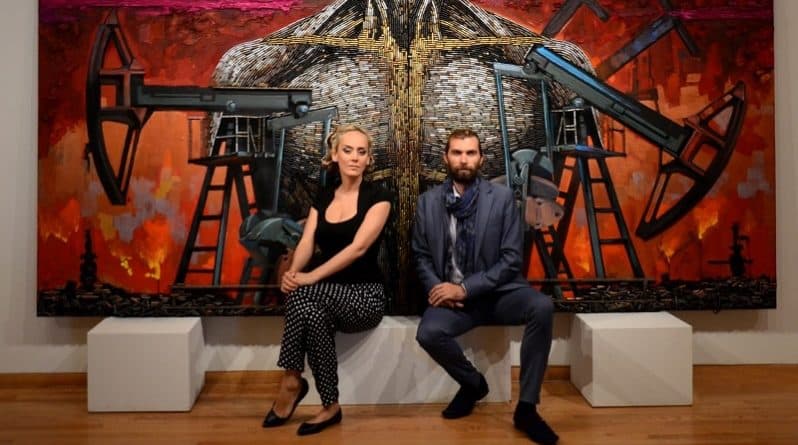 Афиша: Украинские художники Дарья Марченко и Даниэль Грин в США: «Выставка о войне в Украине весит около тонны»