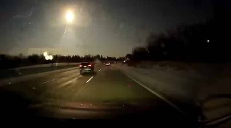 Происшествия: В Мичигане упал метеорит, вызвав землетрясение (видео)