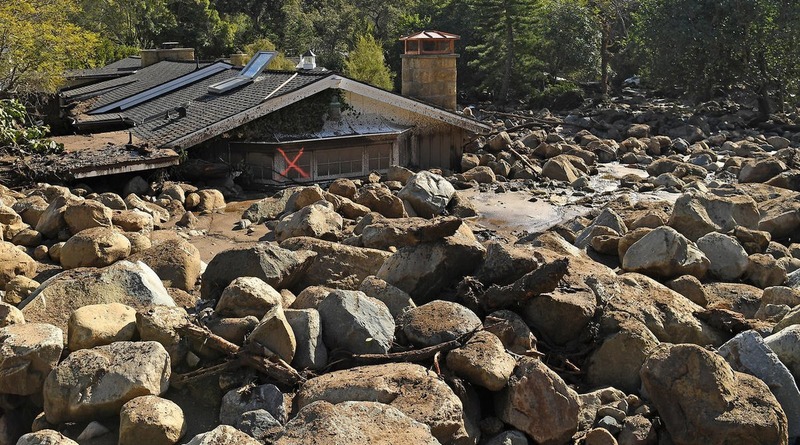 Локальные новости: Оползни в Калифорнии: десятки разрушенных домов, число жертв и пропавших растет