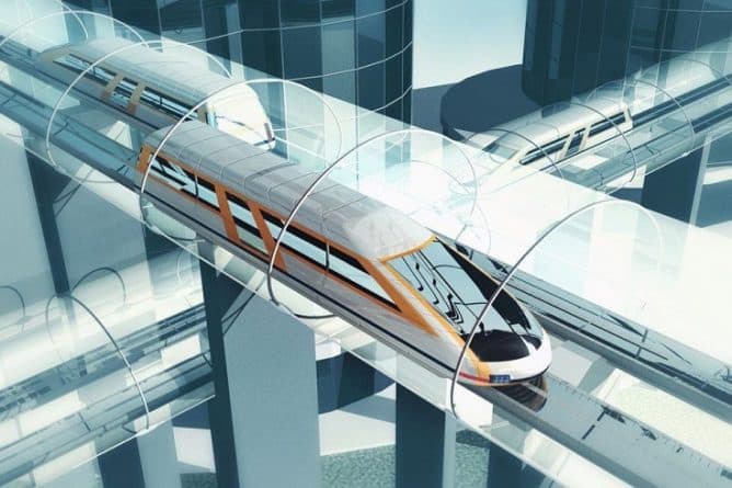 Технологии: Hyperloop поможет добраться из Чикаго в Кливленд за полчаса