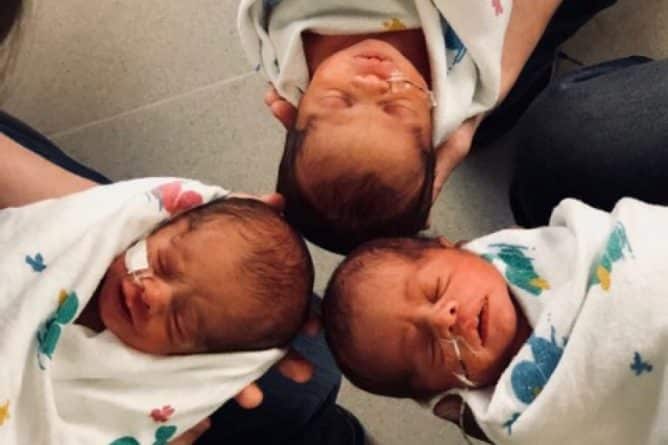 Локальные новости: Одни на 200 млн: в Канзасе родились однояйцевые тройняшки