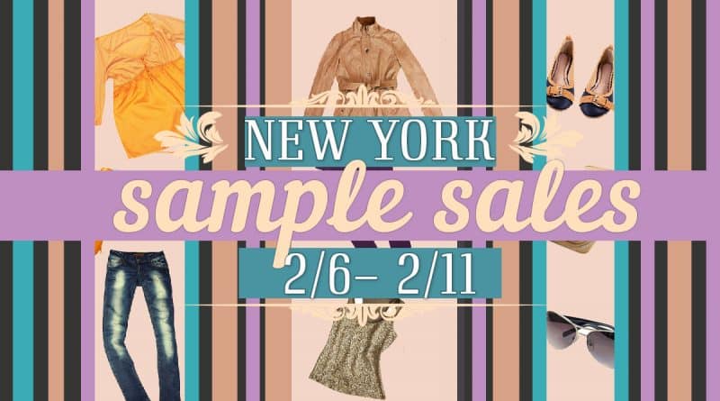 Полезное: Sample Sales Нью-Йорка с 5 по 11 февраля
