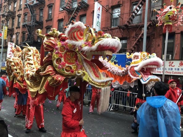 Афиша: В Нью-Йорке прошел парад в честь Китайского Нового года (фото)