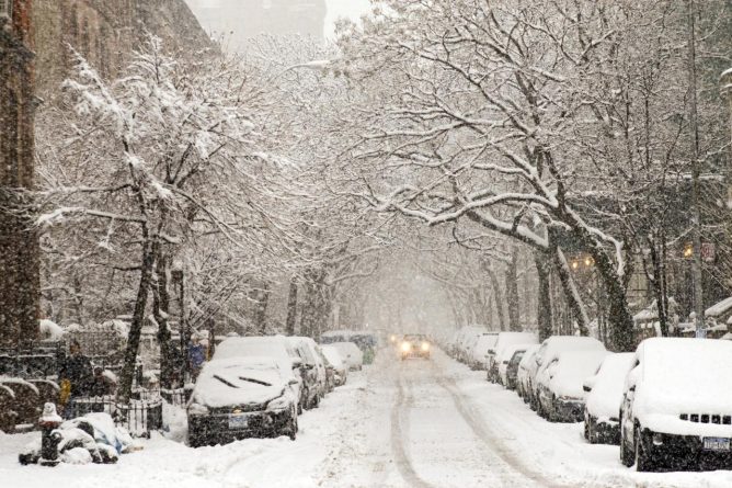 Погода: Погода в Нью-Йорке: выпадет до 11 дюймов снега