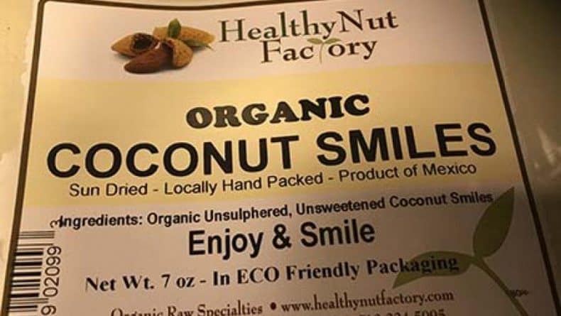 Здоровье: В Нью-Йорке из-за угрозы сальмонеллеза снимают с продажи орешки Organic Coconut Smiles