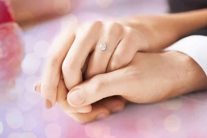Локальные новости: Свадебная мода по нью-йоркски: камень в пальце вместо обручального кольца