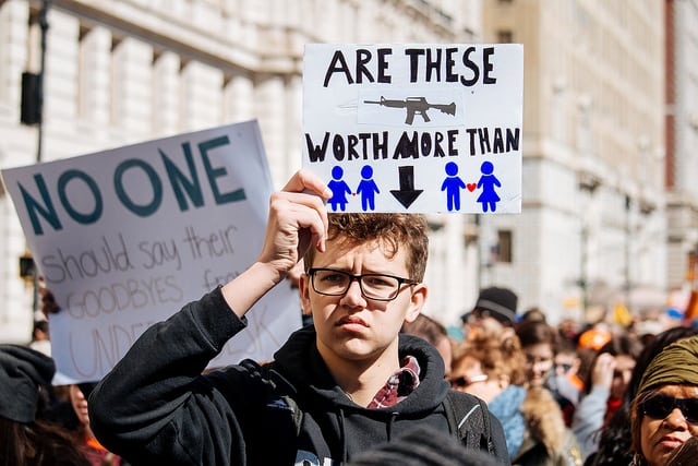 Колонки: March For Our Lives, NYC 2018
