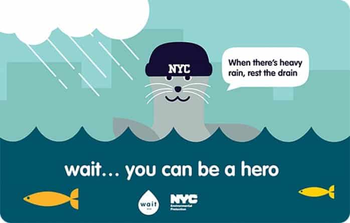 Локальные новости: Власти просят жителей Нью-Йорка не смывать за собой в туалете во время дождя