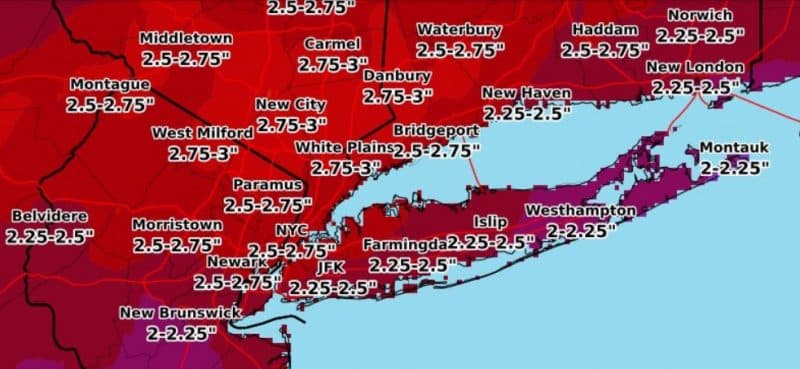 Погода: Погода в Нью-Йорке: аномальный холод и угроза прибрежных наводнений