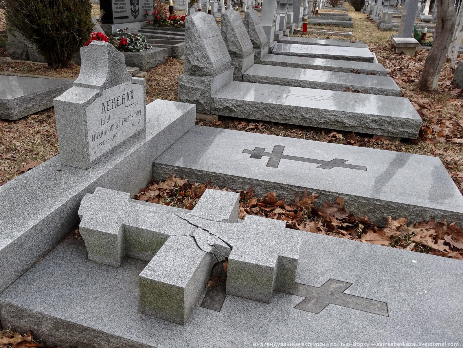 Колонки: Самое русское кладбище США рис 18