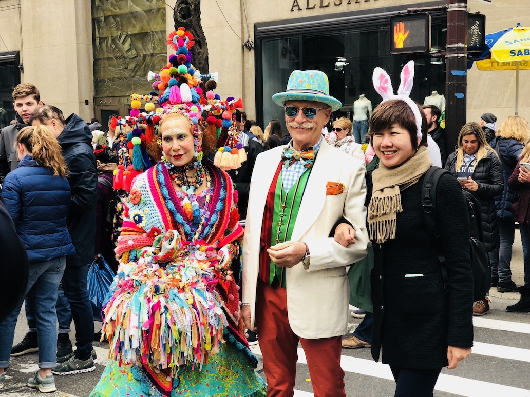 Афиша: Пасхальный парад шляп в Нью-Йорке: фотоотчет рис 17