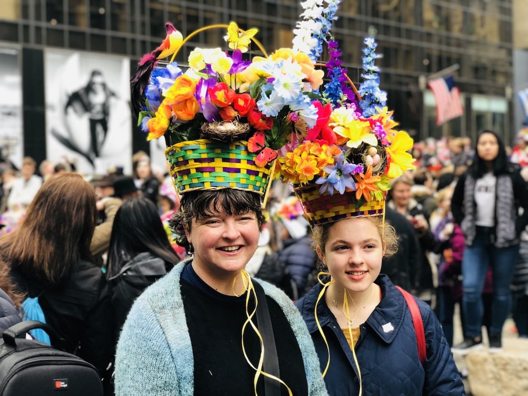 Афиша: Пасхальный парад шляп в Нью-Йорке: фотоотчет рис 14