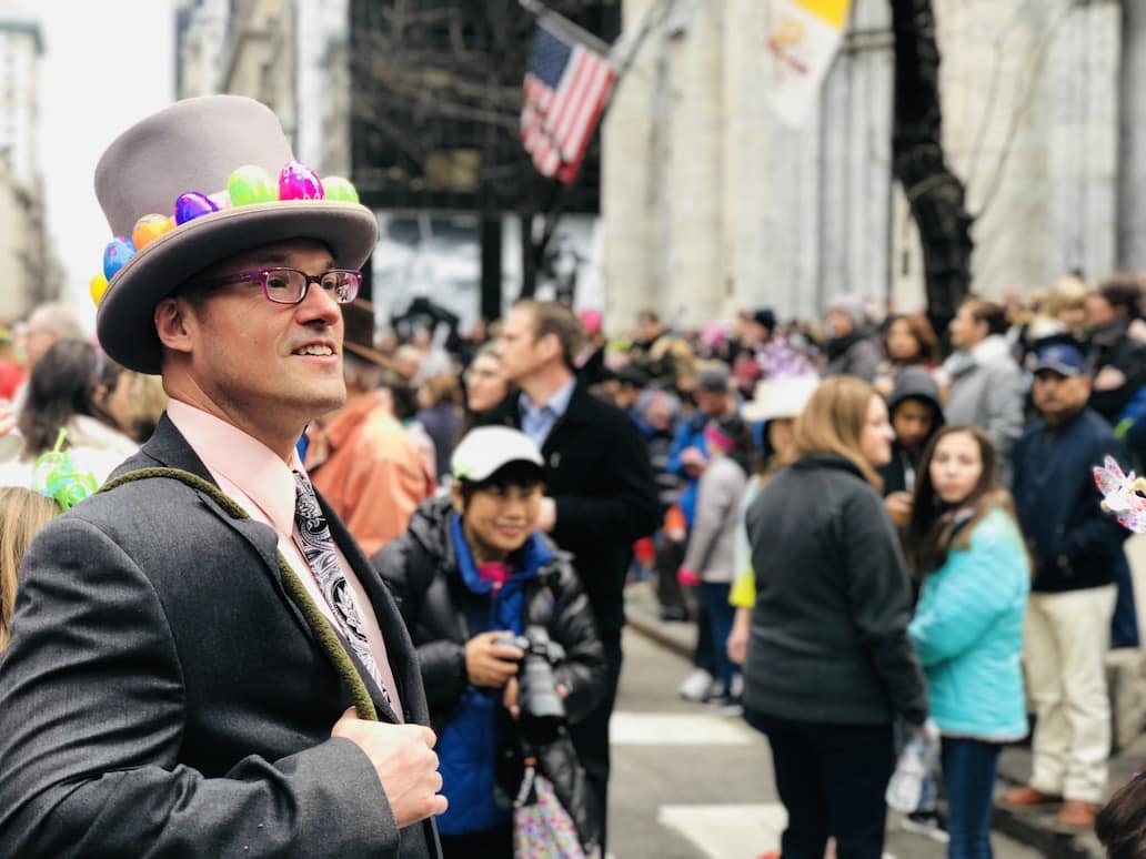 Афиша: Пасхальный парад шляп в Нью-Йорке: фотоотчет рис 42