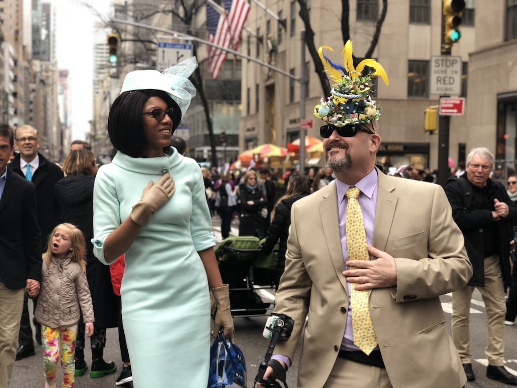 Афиша: Пасхальный парад шляп в Нью-Йорке: фотоотчет рис 31