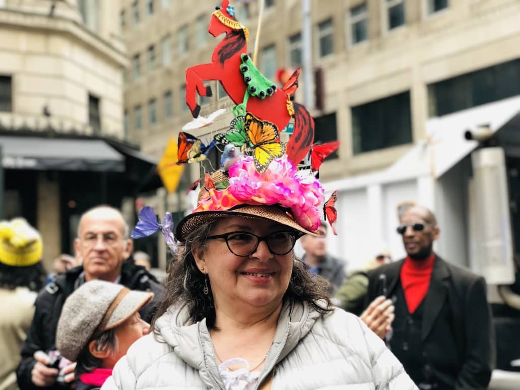 Афиша: Пасхальный парад шляп в Нью-Йорке: фотоотчет рис 45