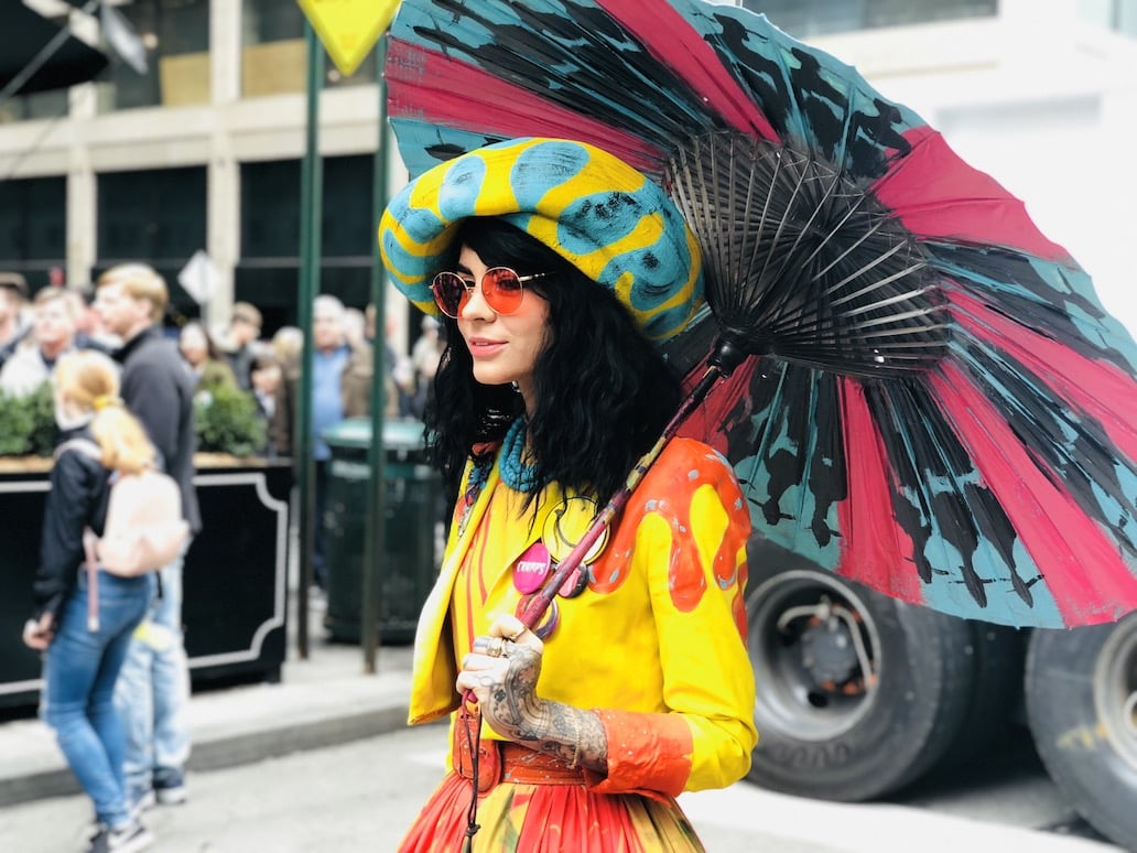 Афиша: Пасхальный парад шляп в Нью-Йорке: фотоотчет рис 28