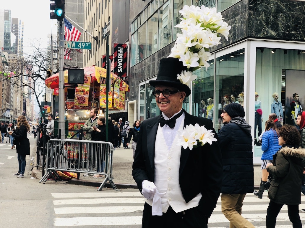 Афиша: Пасхальный парад шляп в Нью-Йорке: фотоотчет рис 13