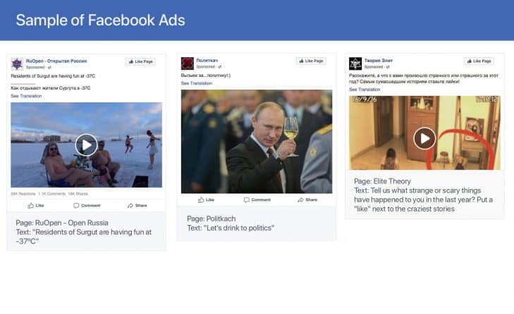 Политика: Facebook удалил более 270 страниц «фабрики троллей», среди них — аккаунт департамента мэрии Москвы
