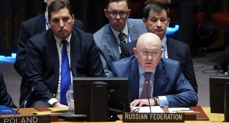 Политика: РФ заблокировала резолюцию США в ООН и пригрозила последствиями в случае атаки на Сирию