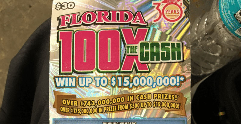 Локальные новости: 19-летний житель Флориды выиграл $15 миллионов в скретч-лотерею