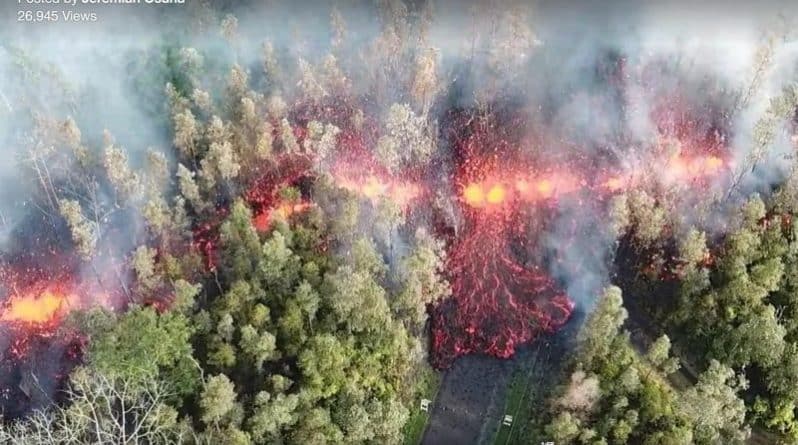 Происшествия: Извержение вулкана на Гавайях: лава достигла селения
