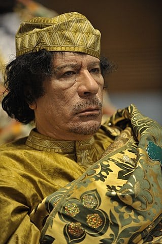 Колонки: Muammar al Gaddafi