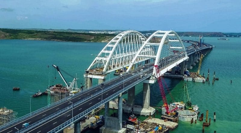 Политика: США осудили открытие Крымского моста