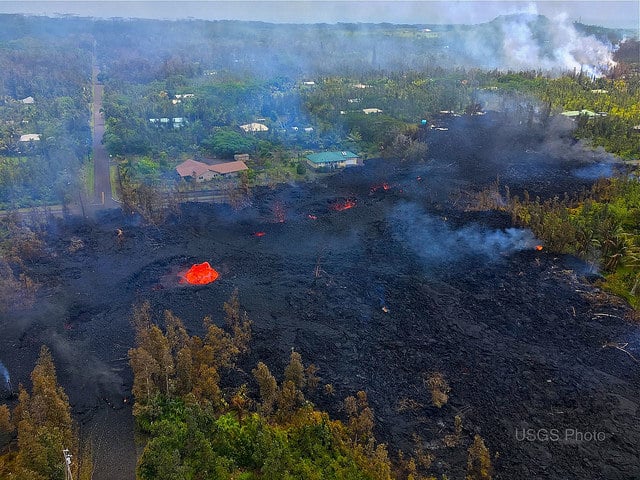 Колонки: volcano kilauea destroy hawaii