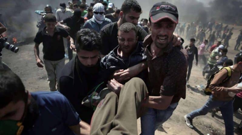В мире: Протесты в Газе накануне открытия посольства США в Иерусалиме: 43 убитых, 2 тыс. раненых