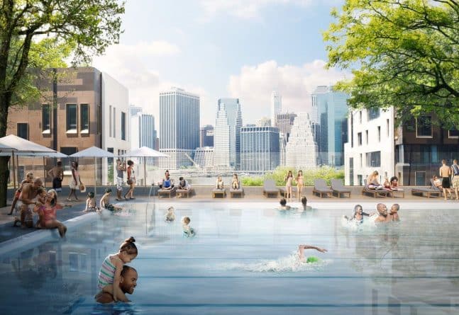Локальные новости: На территории Brooklyn Bridge Park появится постоянный бассейн