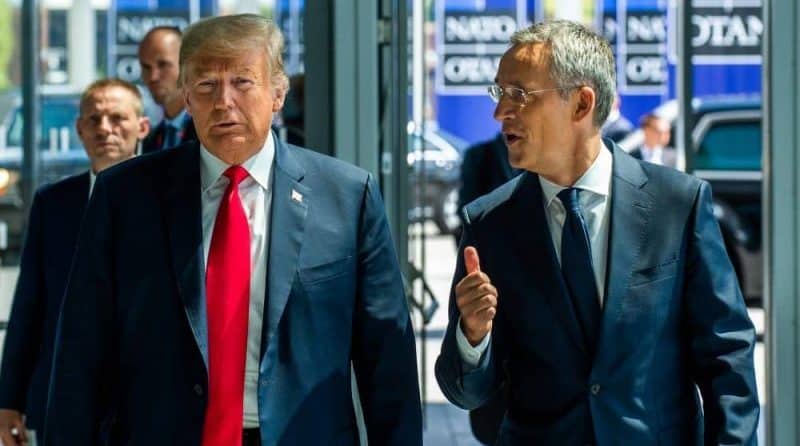 Политика: Саммит НАТО Трамп