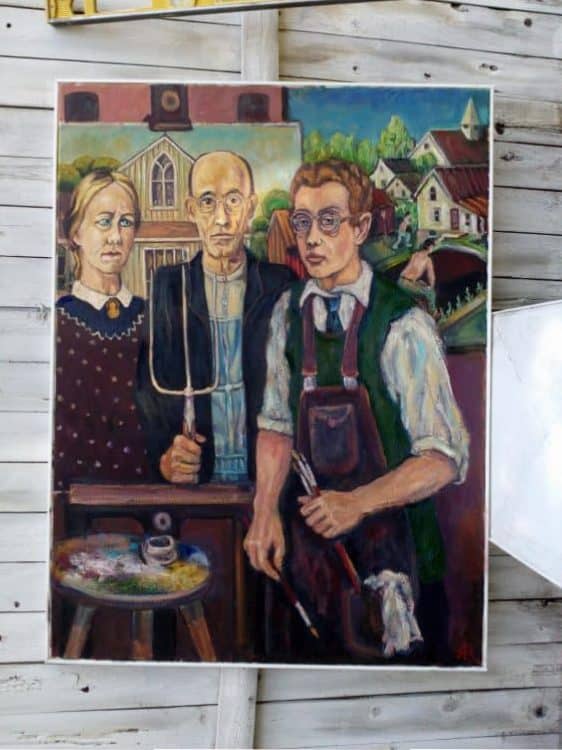 Наши в США: Наши в США | Художник из Москвы нашел в Америке вдохновение рис 4