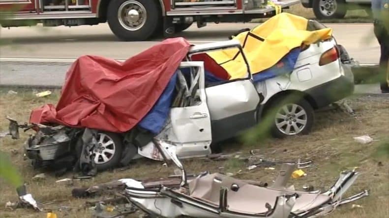 Происшествия: 5 членов семьи из Ню-Джерси, в том числе 4 ребенка, погибли в ужасающей аварии
