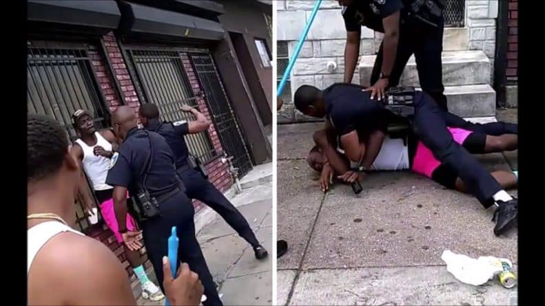 Видео: Полицейского отстранили от обязанностей после вирусного видео, где он жестоко избивает мужчину