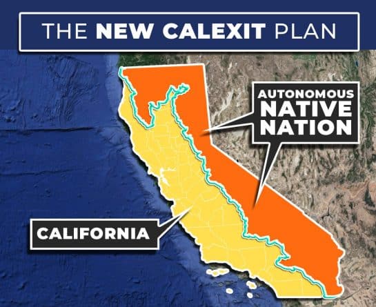 Локальные новости: Сторонники Calexit пообещали автономию коренным американцам