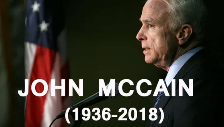 Политика: Умер Джон Маккейн